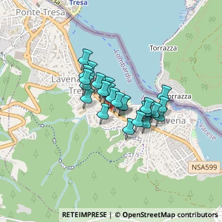 Mappa Via Raina, 21037 Lavena Ponte Tresa VA, Italia (0.27308)