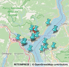 Mappa Via Torchietto, 28819 Vignone VB, Italia (6.42667)