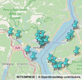 Mappa Via Torchietto, 28819 Vignone VB, Italia (7.8215)