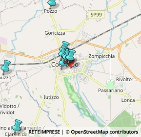 Mappa Via Friuli, 33033 Codroipo UD, Italia (1.40636)
