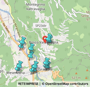 Mappa Via Belvedere, 21010 Montegrino Valtravaglia VA, Italia (1.07714)