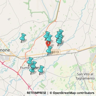 Mappa 33080 Zoppola PN, Italia (3.06417)