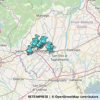Mappa 33080 Zoppola PN, Italia (8.9525)