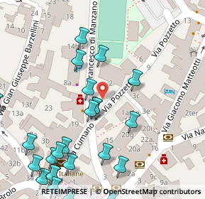 Mappa Via Francesco di Manzano, 34071 Cormons GO, Italia (0.07407)