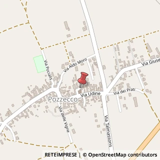 Mappa Piazza Unione, 6, 33032 Pozzecco UD, Italia, 33032 Bertiolo, Udine (Friuli-Venezia Giulia)
