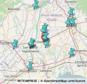 Mappa Via degli Orti, 33033 Codroipo UD, Italia (13.66)