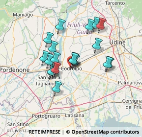 Mappa Via degli Orti, 33033 Codroipo UD, Italia (11.16368)