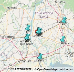 Mappa Via degli Orti, 33033 Codroipo UD, Italia (9.92727)