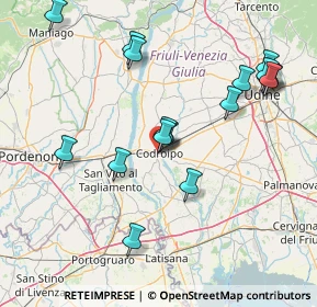 Mappa Via degli Orti, 33033 Codroipo UD, Italia (16.39412)