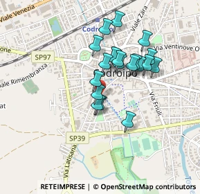 Mappa Vicolo della Roggia, 33033 Codroipo UD, Italia (0.3495)