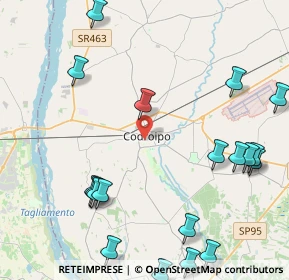 Mappa Vicolo della Roggia, 33033 Codroipo UD, Italia (5.6635)