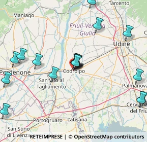 Mappa Vicolo della Roggia, 33033 Codroipo UD, Italia (17.78118)