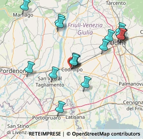 Mappa Vicolo della Roggia, 33033 Codroipo UD, Italia (16.37529)