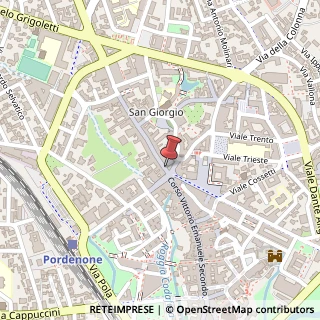 Mappa Corso Giuseppe Garibaldi, 2/C, 33170 Pordenone, Pordenone (Friuli-Venezia Giulia)