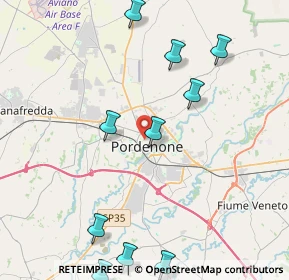 Mappa , 33170 Pordenone PN, Italia (5.45636)