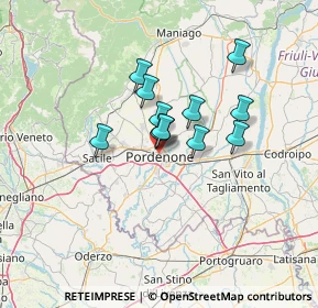 Mappa , 33170 Pordenone PN, Italia (8.735)