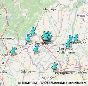 Mappa , 33170 Pordenone PN, Italia (10.74077)