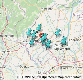 Mappa , 33170 Pordenone PN, Italia (8.36462)