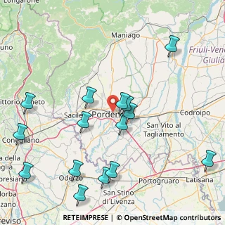Mappa , 33170 Pordenone PN, Italia (19.214)