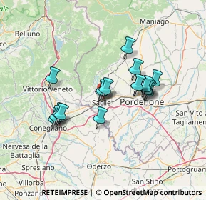 Mappa Via San Liberale, 33077 Sacile PN, Italia (11.12722)