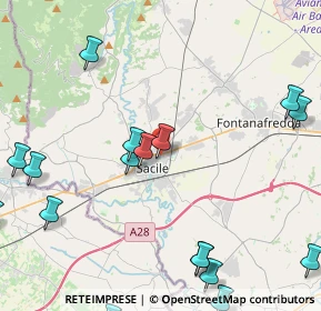 Mappa Vicolo Amalteo, 33077 Sacile PN, Italia (6.199)