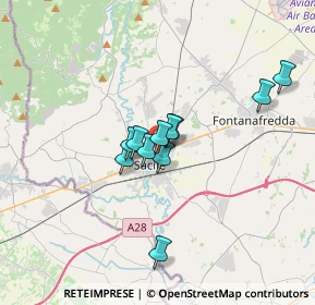 Mappa Vicolo Amalteo, 33077 Sacile PN, Italia (2.34636)