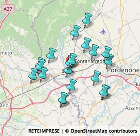 Mappa Via San Liberale, 33077 Sacile PN, Italia (6.4665)