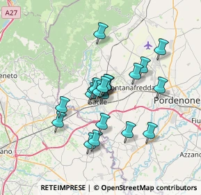 Mappa Via San Liberale, 33077 Sacile PN, Italia (5.2025)