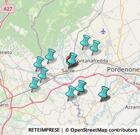 Mappa Via San Liberale, 33077 Sacile PN, Italia (6.15933)