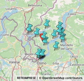 Mappa Via Roma, 22023 Castiglione D'intelvi CO, Italia (11.251)