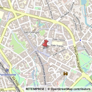Mappa Piazzale XX Settembre, 4, 33170 Pordenone, Pordenone (Friuli-Venezia Giulia)