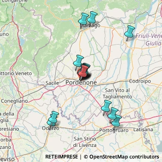 Mappa Piazza Ellero dei Mille, 33170 Pordenone PN, Italia (11.85875)