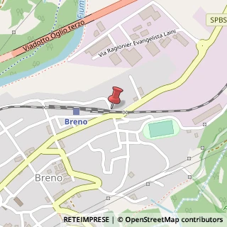 Mappa Via Foppo, 31, 25043 Breno BS, Italia, 25043 Breno, Brescia (Lombardia)