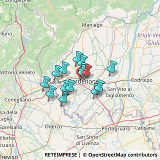 Mappa Rorai Grande, 33170 Pordenone PN, Italia (8.58133)