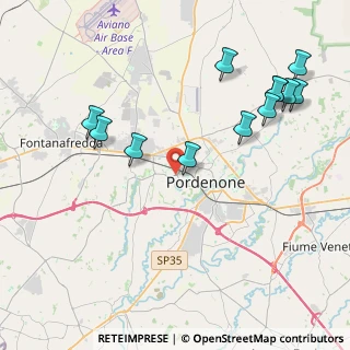 Mappa Rorai Grande, 33170 Pordenone PN, Italia (4.61917)