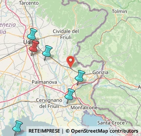 Mappa Via Judrio, 34071 Cormons GO, Italia (34.32364)