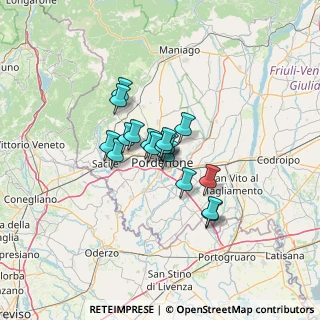 Mappa Via Luigi de Paoli, 33170 Pordenone PN, Italia (8.03059)
