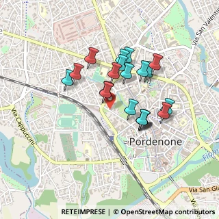 Mappa Via Luigi de Paoli, 33170 Pordenone PN, Italia (0.358)
