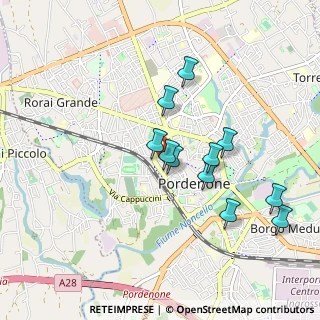 Mappa Via Luigi de Paoli, 33170 Pordenone PN, Italia (0.81727)