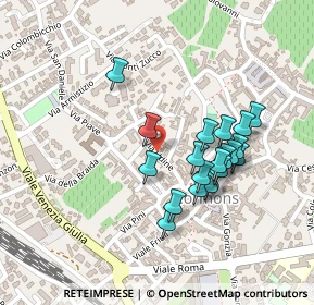 Mappa Via Udine, 34071 Cormons GO, Italia (0.197)