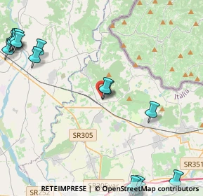 Mappa Via Udine, 34071 Cormons GO, Italia (6.53176)