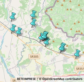 Mappa Via Udine, 34071 Cormons GO, Italia (3.19692)