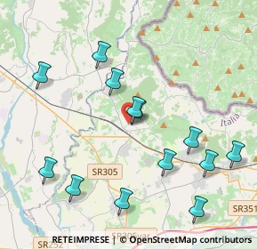 Mappa Via Udine, 34071 Cormons GO, Italia (4.35923)
