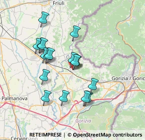 Mappa Via Udine, 34071 Cormons GO, Italia (6.34353)