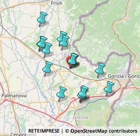 Mappa Via Udine, 34071 Cormons GO, Italia (6.03)