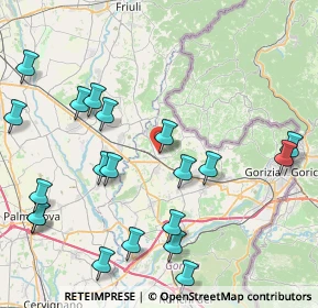 Mappa Via Udine, 34071 Cormons GO, Italia (9.9125)