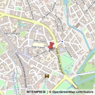 Mappa Viale Cossetti, 28, 33170 Pordenone, Pordenone (Friuli-Venezia Giulia)