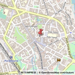 Mappa Via Gian Battista Bertossi, 10, 33170 Pordenone, Pordenone (Friuli-Venezia Giulia)