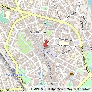 Mappa Piazza Cavour, 6, 33170 Pordenone, Pordenone (Friuli-Venezia Giulia)
