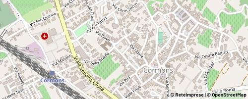 Mappa Cormons
